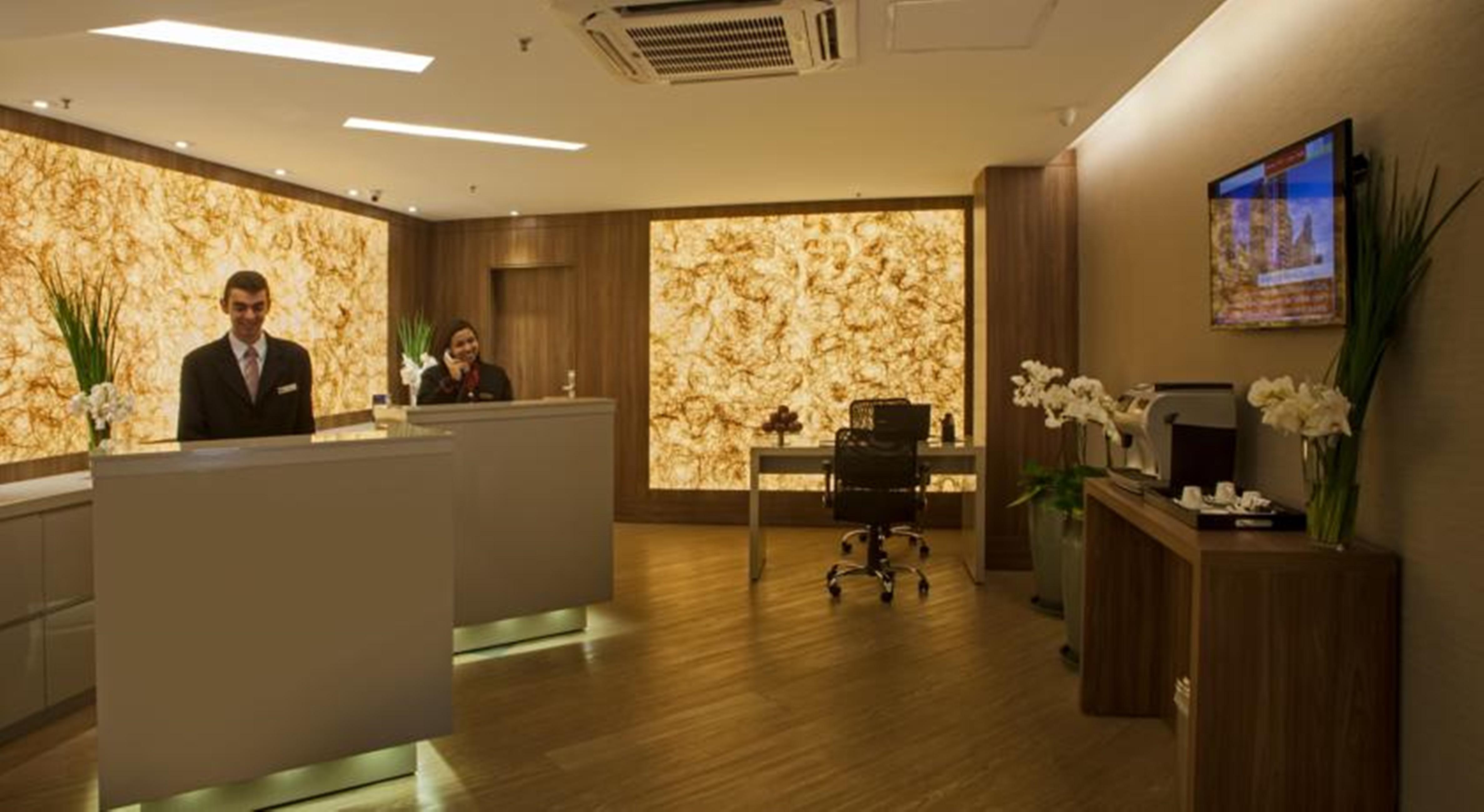 Hotel Clarion Faria Lima São Paulo Zewnętrze zdjęcie Reception
